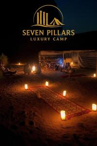 Fotografie z fotogalerie ubytování Seven Pillars Luxury Camp v destinaci Wadi Rum