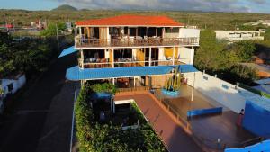 Nespecifikovaný výhled na hory nebo výhled na hory při pohledu z bed and breakfast