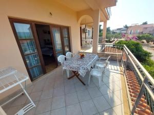 Balkón alebo terasa v ubytovaní Apartment Vrboska 4634b