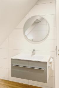 Ένα μπάνιο στο Ferienhaus Pauline - Achterwasser Findling