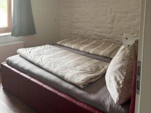 Voodi või voodid majutusasutuse Ferienparadies in der Vulkaneifel toas