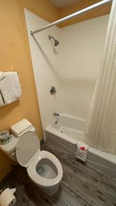 Koupelna v ubytování Econo Lodge