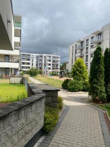Budynek, w którym mieści się apartament