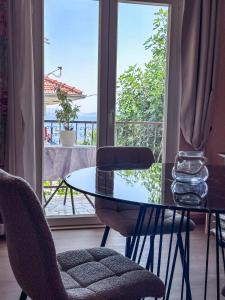 Posezení v ubytování Apartments Bilaja
