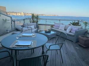 Μπαλκόνι ή βεράντα στο L’Ecrin des Cimes – Duplex, panoramic view, garage