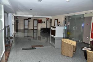 Lobbyn eller receptionsområdet på Mark Plaza Hotel