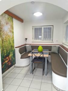 Posezení v ubytování Ferienwohung- Haus Buxbaum- Nähe Wörthersee
