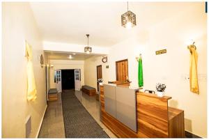 Ο χώρος του λόμπι ή της ρεσεψιόν στο Hotel Divine The Elite Zong Lachung Resort Sikkim