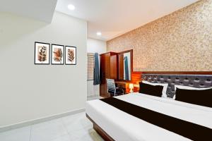 Ένα ή περισσότερα κρεβάτια σε δωμάτιο στο Super HOTEL O LAURA