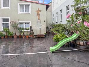 Zahrada ubytování Hotel-Pension Fünfhaus