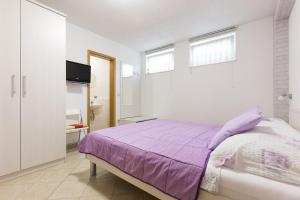 Posteľ alebo postele v izbe v ubytovaní Ferienwohnung Marina