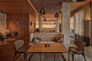 منطقة جلوس في DAS EDELWEISS - Salzburg Mountain Resort