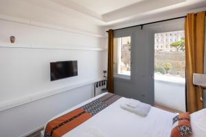 Postel nebo postele na pokoji v ubytování Centro Panoramic