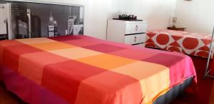 Posteľ alebo postele v izbe v ubytovaní La Clau Cévenole studio