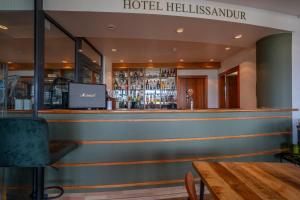Adventure Hotel Hellissandur酒廊或酒吧区