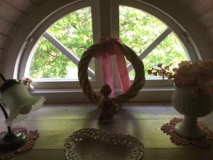 Zahrada ubytování B&B Hannåsa Gård