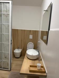 A bathroom at B&B Pan del Cucco