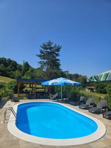 Πισίνα στο ή κοντά στο Apartman Mile - Holiday house