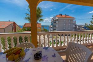Balkón alebo terasa v ubytovaní Two-Bedroom Apartment in Crikvenica XI