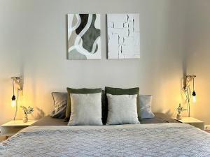 Ένα ή περισσότερα κρεβάτια σε δωμάτιο στο Apartment Alfred