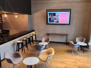 Posezení v ubytování ibis styles Lima San Isidro