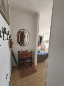 Ένα ή περισσότερα κρεβάτια σε δωμάτιο στο Casa Dolce Mare - trilocale familiare a 50m dal mare