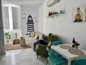 Posezení v ubytování El Rinconcito - apartamento palacete rehabilitado