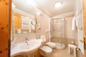 Kúpeľňa v ubytovaní Hotel Laurin