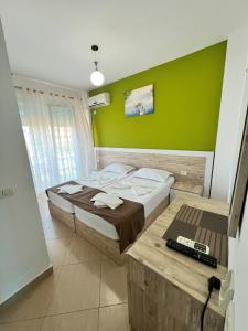 Katil atau katil-katil dalam bilik di Brian Hotel