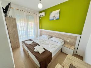 Katil atau katil-katil dalam bilik di Brian Hotel