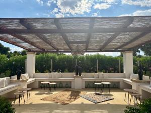 Patio nebo venkovní prostory v ubytování Relais Ruggiero