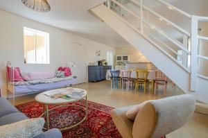 Posezení v ubytování Le bien-aime