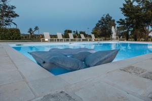 The swimming pool at or close to Villa Topazio