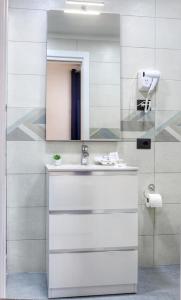 Koupelna v ubytování Domus Michaeli B&B Pompei
