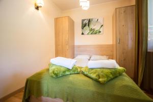 Posteľ alebo postele v izbe v ubytovaní Apartamenty Smrekowa Zakopane
