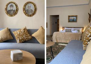 Postel nebo postele na pokoji v ubytování Albergo Diffuso Volterra