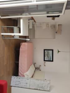 En eller flere senge i et værelse på Casa Medina de Alba