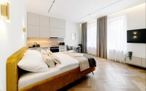 Postel nebo postele na pokoji v ubytování 7nights Premium