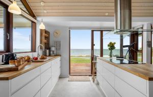 Η κουζίνα ή μικρή κουζίνα στο 3 Bedroom Awesome Home In Brenderup Fyn