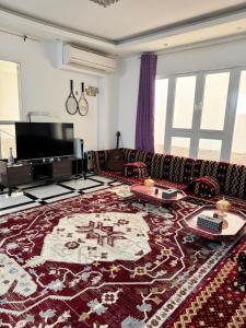 Prostor za sedenje u objektu Dar Shaden hostel