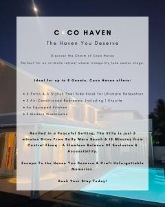 Bazen v nastanitvi oz. blizu nastanitve Coco Haven Mauritius