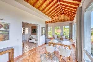 Χώρος καθιστικού στο Villa de las Estrellas