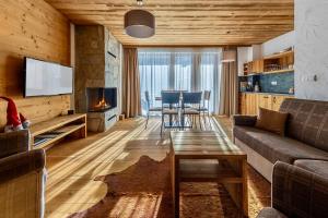 Μια τηλεόραση ή/και κέντρο ψυχαγωγίας στο Apartman Brhliska