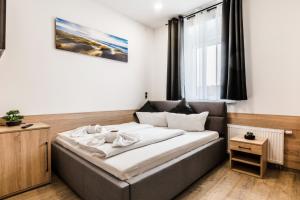 Postel nebo postele na pokoji v ubytování Hotel Montenegro