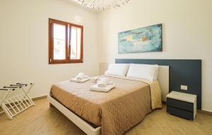 Postel nebo postele na pokoji v ubytování Nice Home In Balestrate