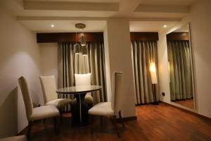 Area soggiorno di The Pristine Hotel