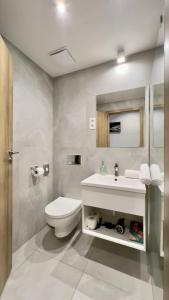 Vannituba majutusasutuses Apex Apartman Sárvár