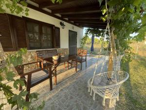 Zahrada ubytování Tiny Loft House in Halkidiki + 65 fotografií