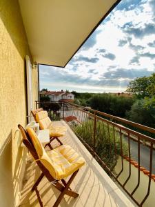 Balkón nebo terasa v ubytování Apartmani PERLA 55 + 42 fotografií