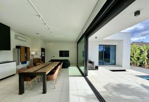 Et opholdsområde på Villa Blanca